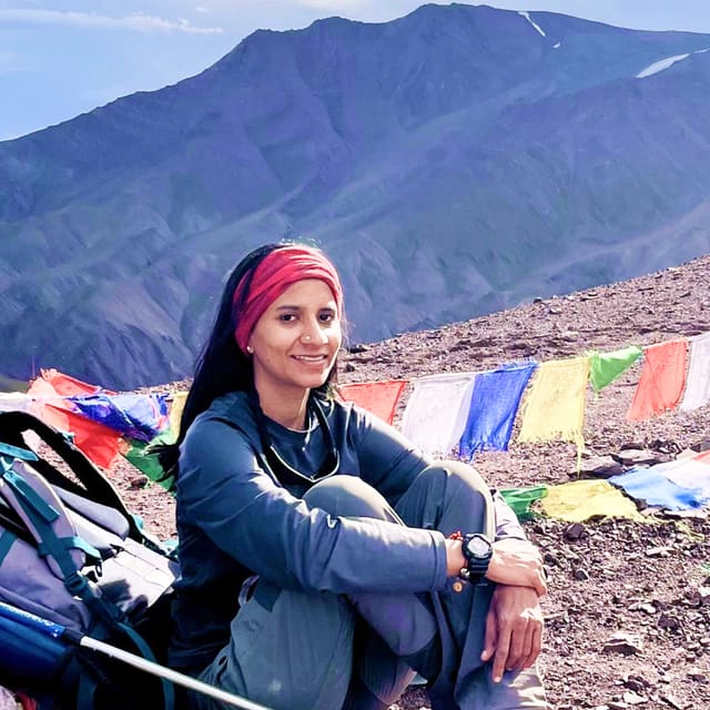 HikeX member Ambika