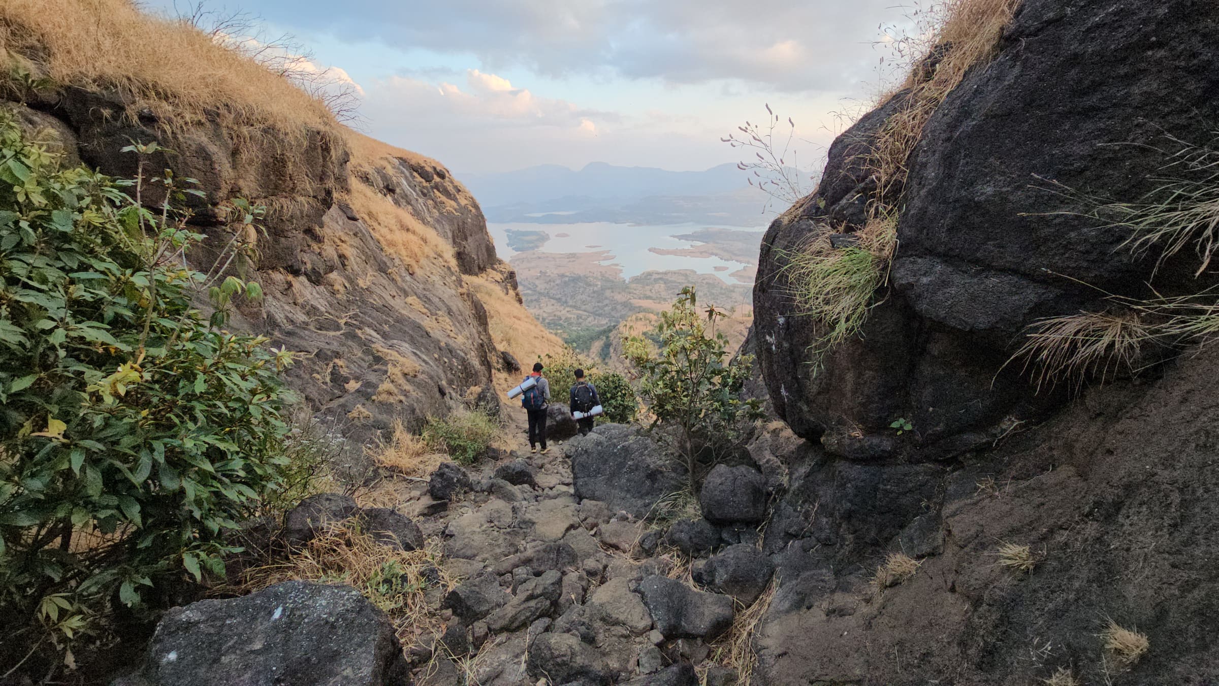 Gully for Udadavne descend