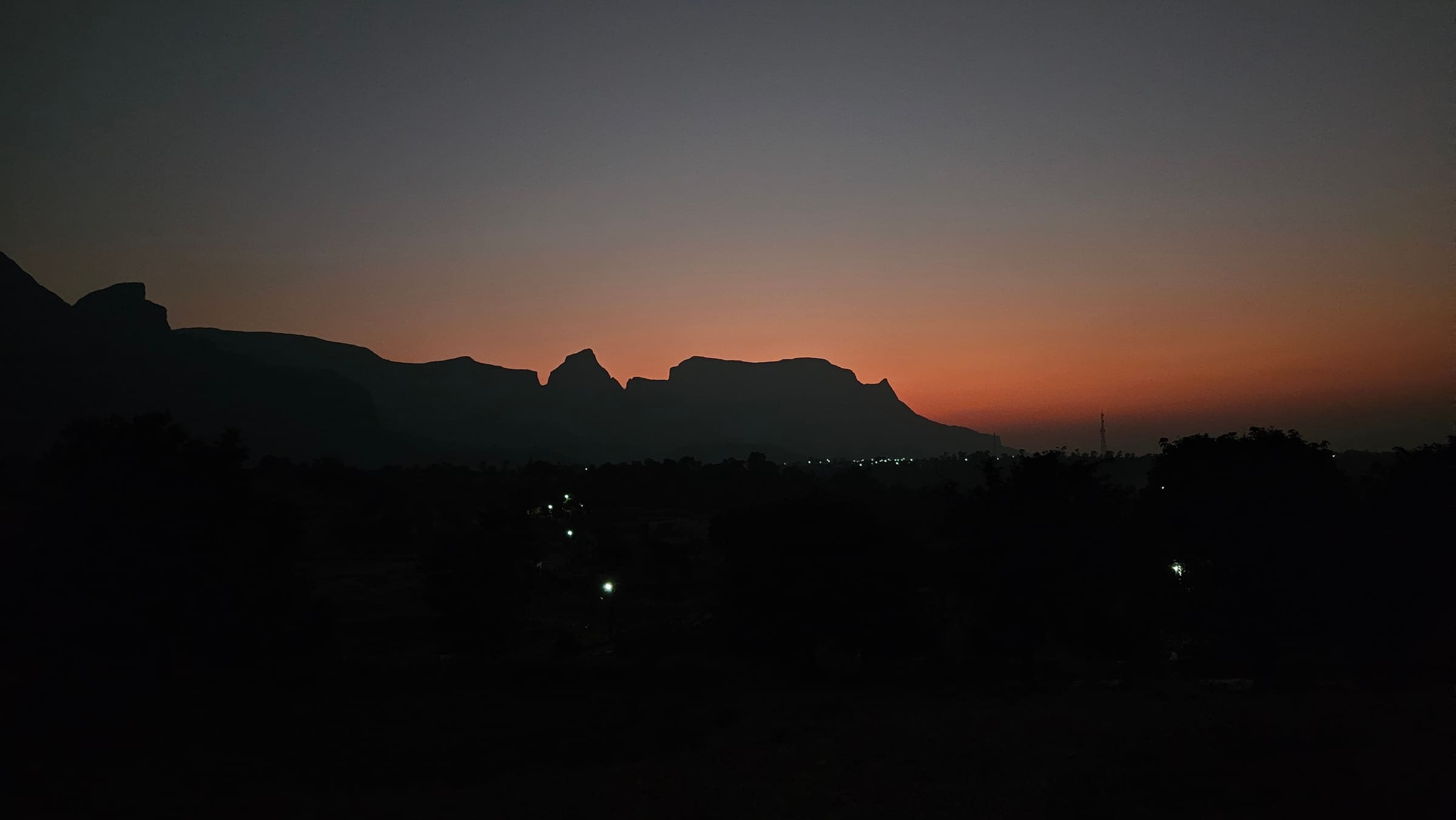 Sunset from Ambewadi