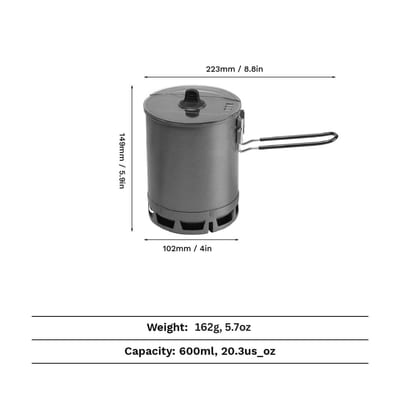 Firemaple Petrel G3 600ml Pot